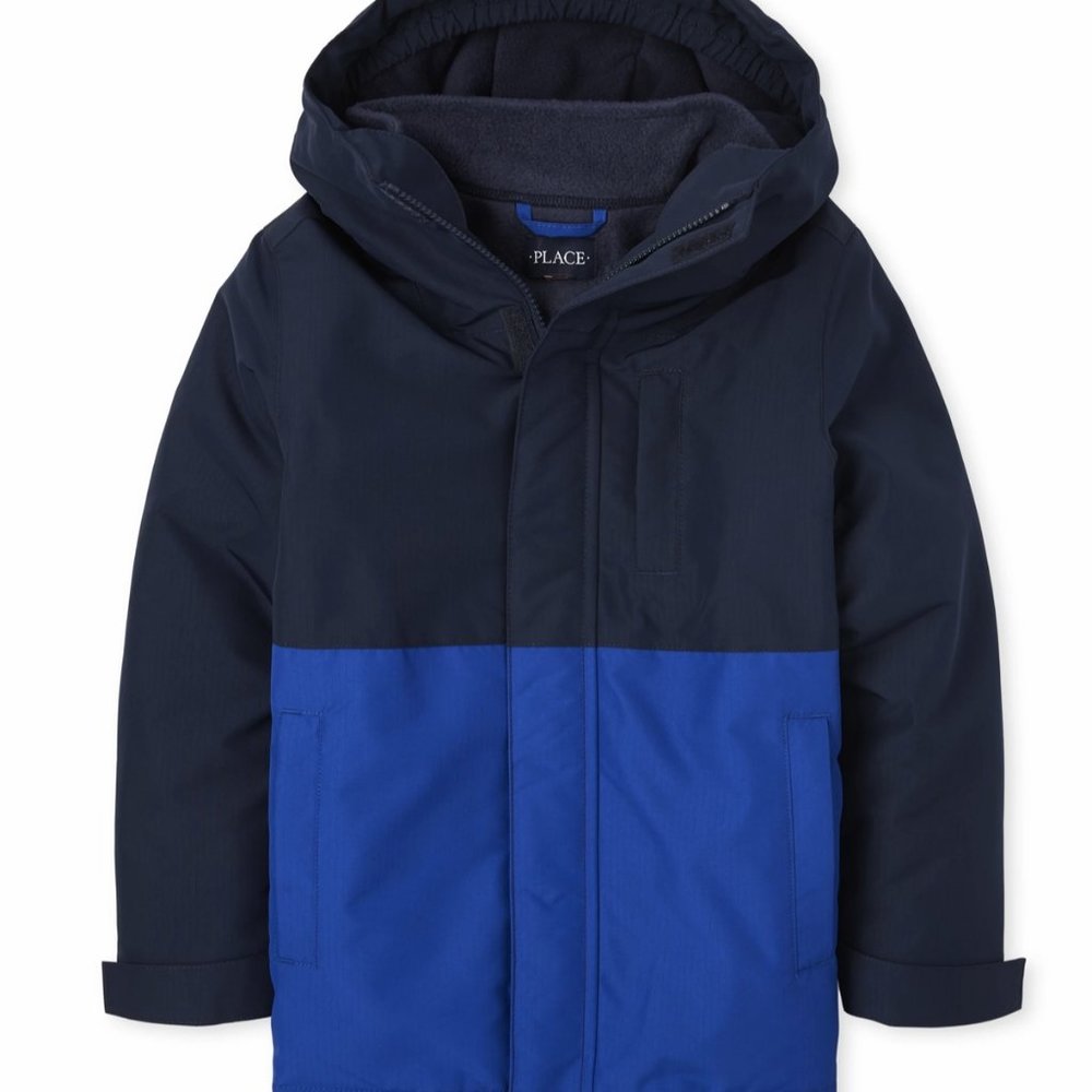 NWT sz 4 matching boys 3in1 jacket puffer winter ski childrens place winter - Picture 1 of 11